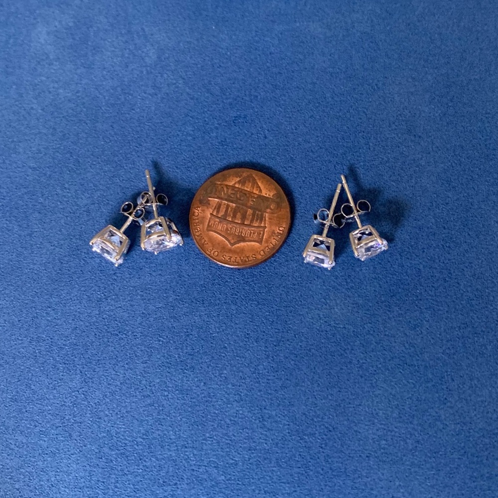 NWOT Sterling Silver Stud Earrings - Picture 5 of 6